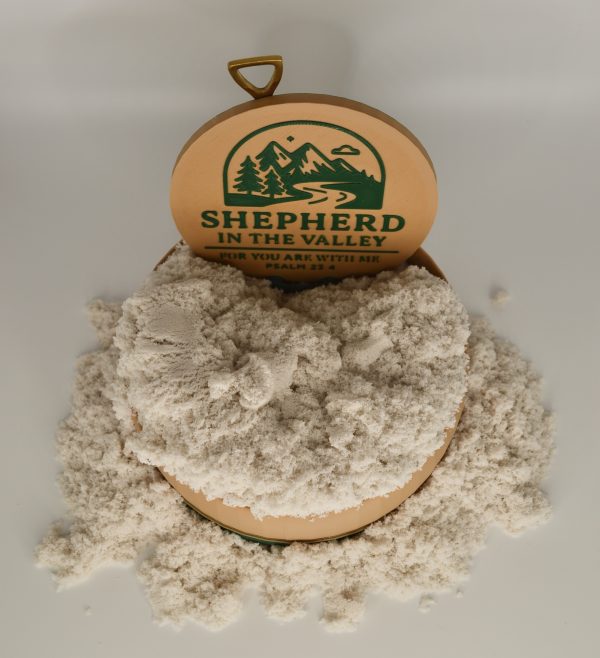 Shepherd in the Vally Sand Tray - Therapeutic Connective Sand