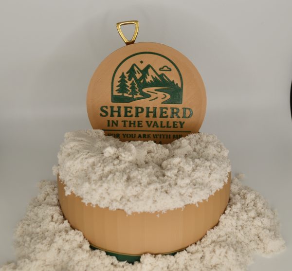 Shepherd in the Vally Sand Tray - Therapeutic Connective Sand