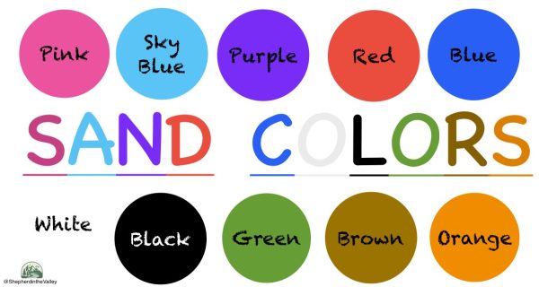 Shepherd in the Vally Sand Tray - Therapeutic Connective Sand